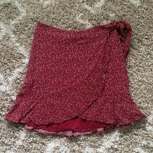 Abercrombie Tie Mini Skirt